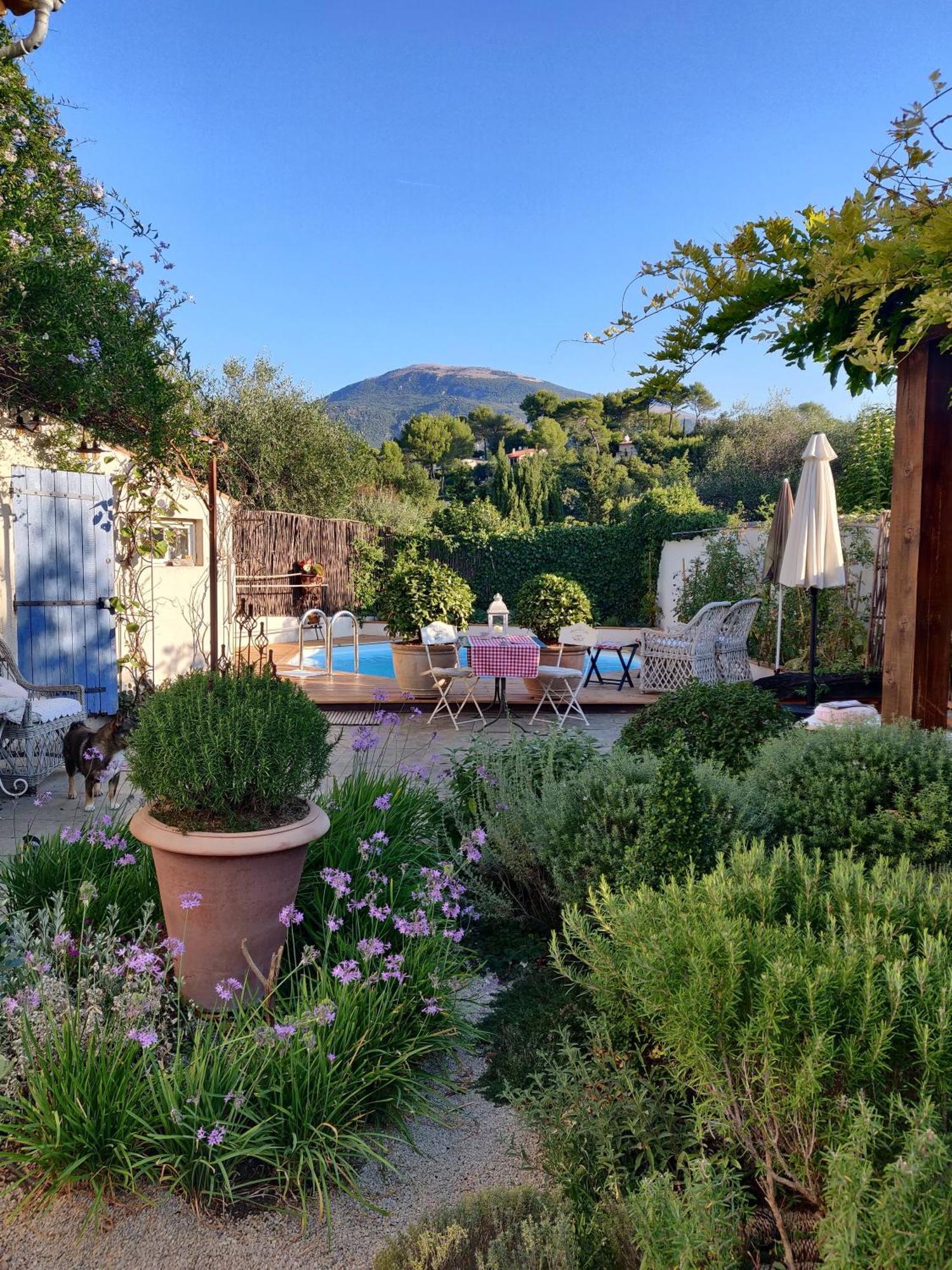 Le Mas Saint Pierre Roquefort Les Pins Bagian luar foto